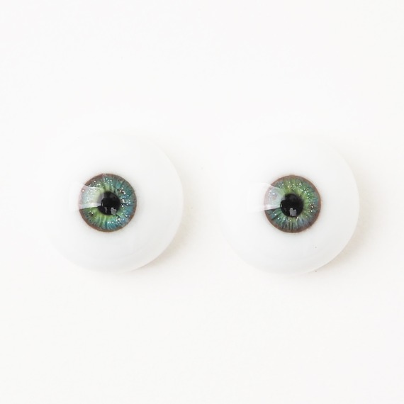 10mm Real Eyes(4mm iris)_Emerald Green