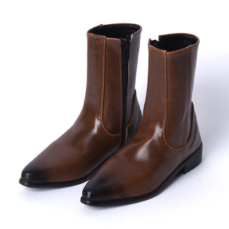 SD_Brown Chelsea Boots