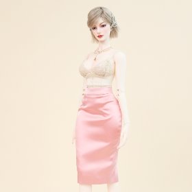 SD_Pencil Skirt (Pink)