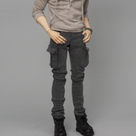 MSD_Washed Gray Cargo Pants (on 52 ZEUS body)