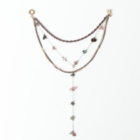 SD_Gemstone Layered Necklace