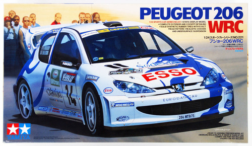 24221 1/24 Peugeot 206 WRC 1999 &#039;Tour de Corse&#039;