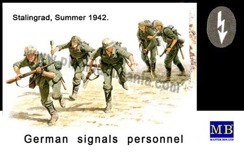 mb3540  1/35 German Signals Personnel, Stalingrad, Summer 1942