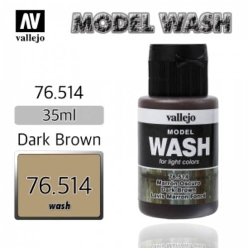 76514 Model Wash _ Dark Brown