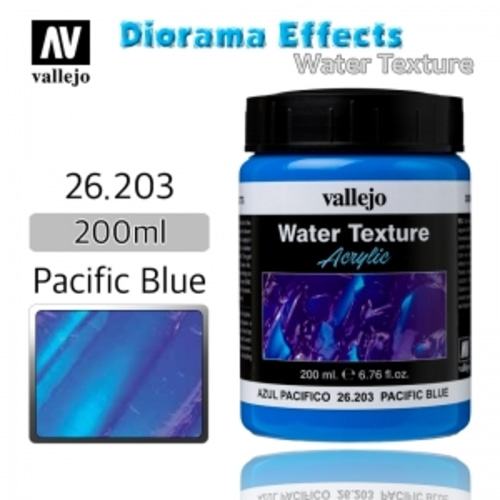 26203 Diorama Effects _ Water Texture _ 200ml _ Pacific Blue