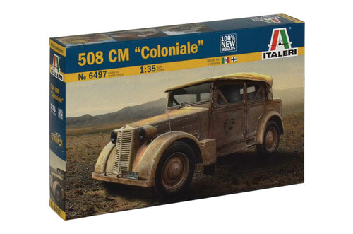 6497 1/35 Fiat 508 CM &#039;Coloniale&#039; (New Tooling)
