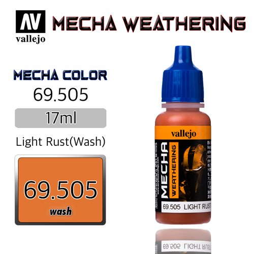 Vallejo _ 69505 Mecha Color _ Wash _ Light Rust Wash
