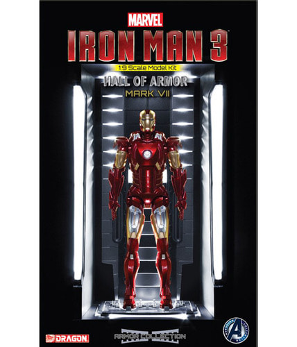38336 1/9 Iron Man 3 - Hall of Armor Mk 7( 프라모델 키트)