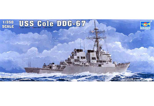 04524  [한정특가]1/350 USS Cole DDG-67 Arleigh Burke Class Missile Destroyer