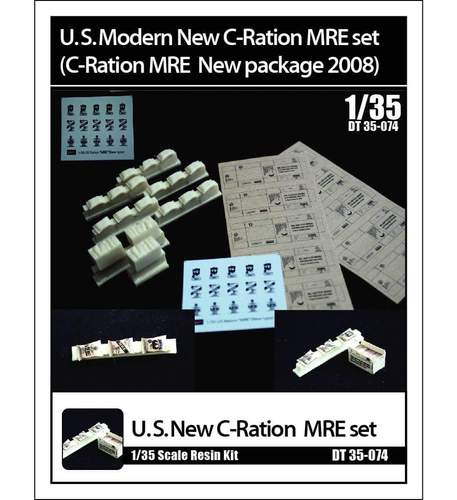 DT35074    1/35 U.S. Modern MRE &amp; Box set (New package)