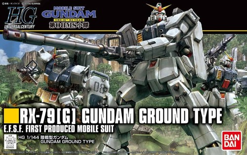 BAN224025  HGUC-210 RX-78[G] Gundam Ground Type