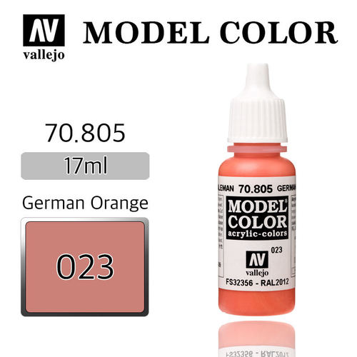 Vallejo _ [023] 70805 Model Color _ German Orange