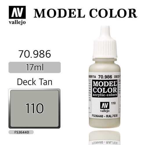 Vallejo _ [110] 70986 Model Color _ Deck Tan