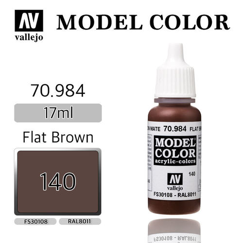 Vallejo _ [140] 70984 Model Color _ Flat Brown