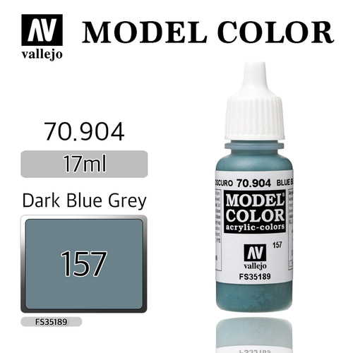Vallejo _ [157] 70904 Model Color _ Dark Blue Grey