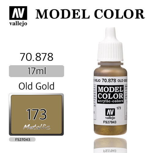 Vallejo _ [173] 70878 Model Color _ Old Gold (Metallic)