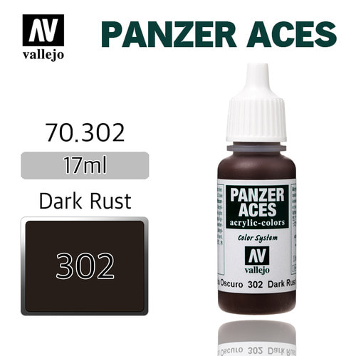Vallejo _ 70302 Panzer Aces _ Dark Rust
