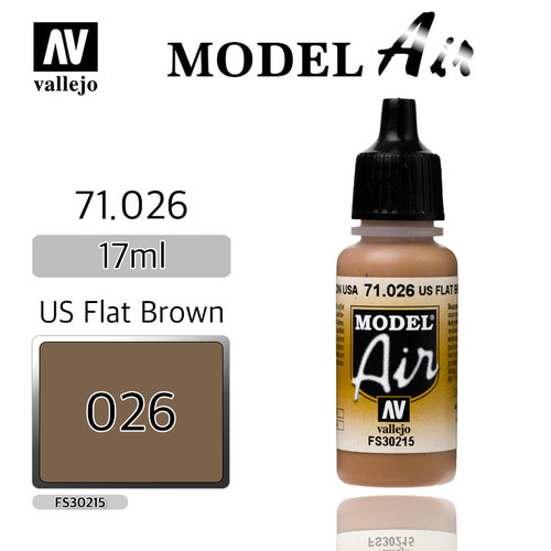 Vallejo _ 71026 Model Air _ US Flat Brown