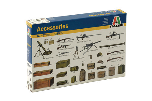 0407   1/35 WWII Accessories