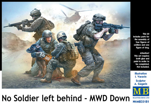 MB35181   1/35 No Soldier left behind - MWD Down