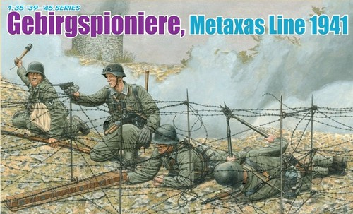 6538 1/35 Gebirgspioniere Metaxas Line 1941 (4 Figures Set)