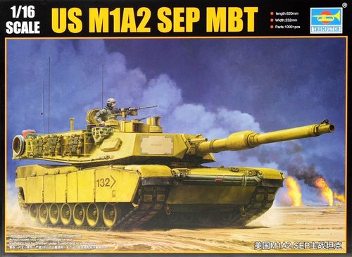 00927   1/16 US M1A2 SEP MBT