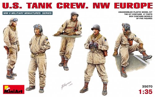 35070 1/35 U.S.Tank Crew ( NorthWest Europe)