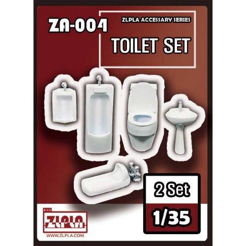 ZA-004  1/35 Toilet Set (레진피규어)