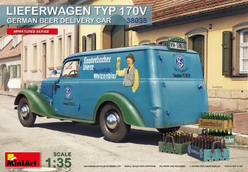 38035 1/35 Lieferwagen Typ 170V German beer Delivery Car