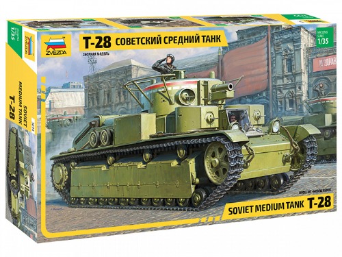 3694 1/35 T-28 Soviet Medium Tank