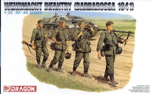 6105  1/35 Wehrmacht Infantry (Barbarossa, 1941)