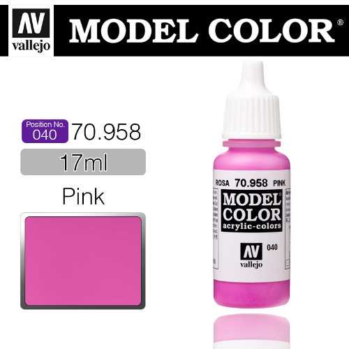Vallejo _ [040] 70958 Model Color _ Pink