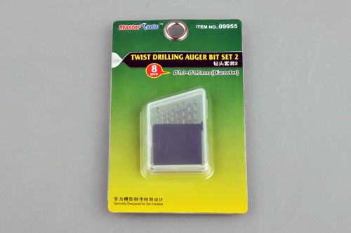 09955 드릴비트 드릴날Twist Drilling Auger Bit Set 2 (1.0~1.7mm)