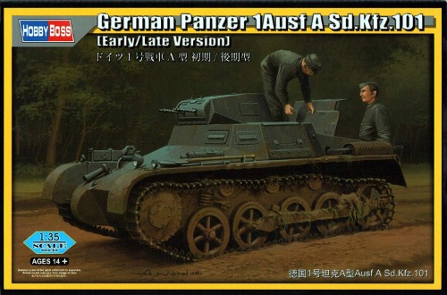 80145  1/35 German Panzer I Ausf.A Sd.Kfz.101 (Early/Late Version)