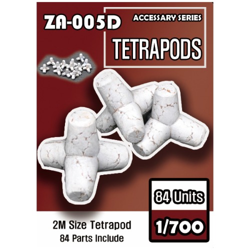 ZA-05D  1/700 TETRAPODS Set D