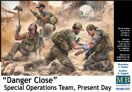 MB35207 1/35 Danger Close Special Operations Team, Present Day