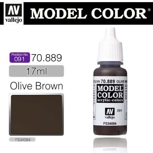 Vallejo _ [091] 70889 Model Color _ Olive Brown