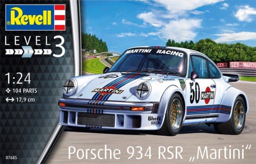 7685 1/24 Porsche 934 RSR Martini