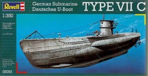 5093 1/350 German Submarine TYPE VII C