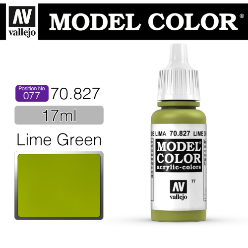 Vallejo _ [077] 70827 Model Color _ Lime Green