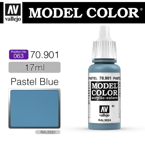 Vallejo _ [063] 70901 Model Color _ Pastel Blue