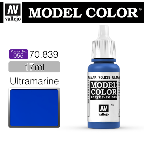 Vallejo _ [055] 70839 Model Color _ Ultramarine