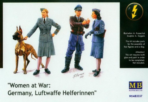 MB3557 1/35 Women at War : Germany, Luftwaffe Helferinnen