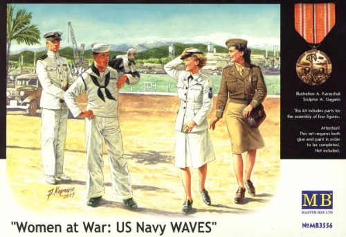 MB3556 1/35 Women at War : US Navy Waves
