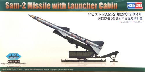 82933  1/72 Sam-2 Missile w/Launcher Cabin