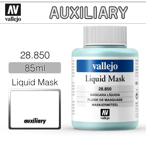 Vallejo _ 28850 Auxiliary _ 85ml _ Liquid Mask 액체 마스킹