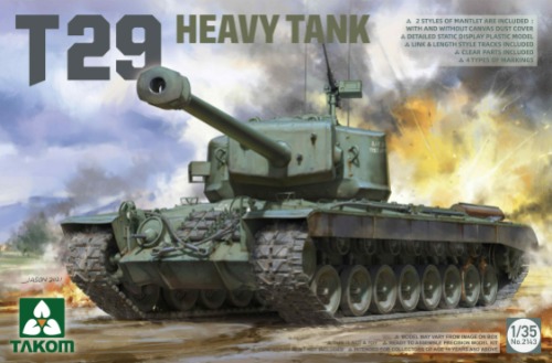 2143  1/35 T29 Heavy Tank