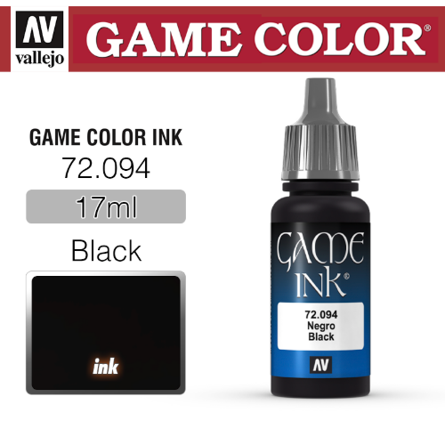 Vallejo _ 72094 Game Color _ Ink _ Black
