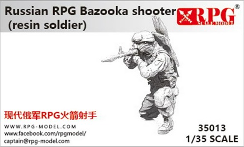 35013 1/35 Russian RPG Gunner - resin soldier