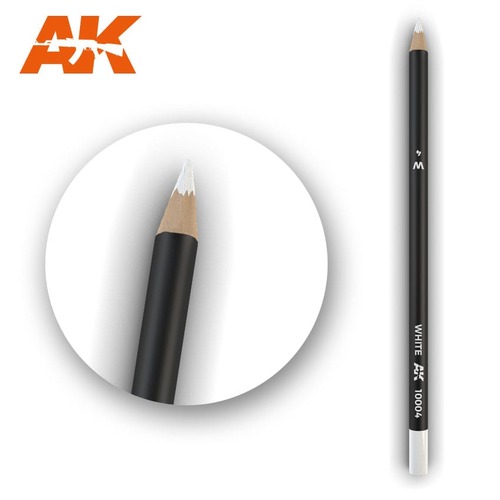 AK10004 웨더링용 수성 연필 - 흰색